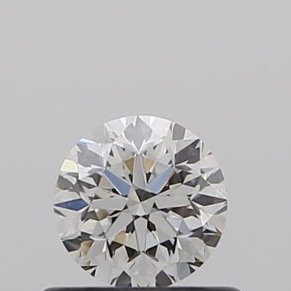 0.50 Carat Round F VS1 G EX GIA Natural Diamond