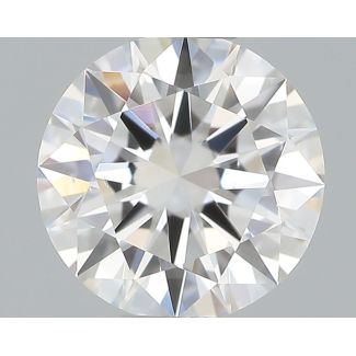 0.5 Carat Round F VS2 EX GIA Natural Diamond