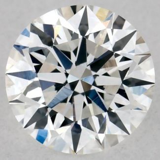 0.45 Carat Round F VS1 EX GIA Natural Diamond