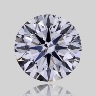 0.6 Carat Round I SI2 EX GIA Natural Diamond