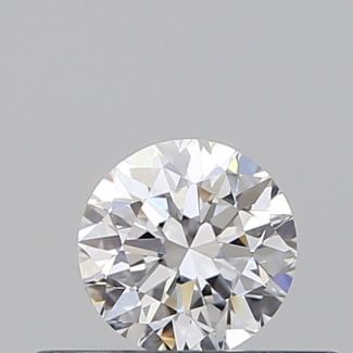 0.3 Carat Round D VVS2 VG EX GIA Natural Diamond