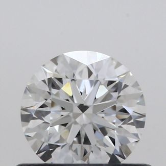 0.51 Carat Round E VVS1 EX GIA Natural Diamond