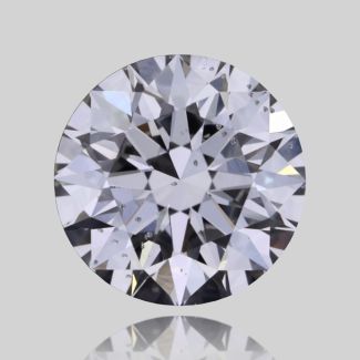 0.5 Carat Round H SI2 EX GIA Natural Diamond