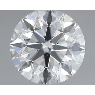 0.44 Carat Round G VS1 EX VG GIA Natural Diamond