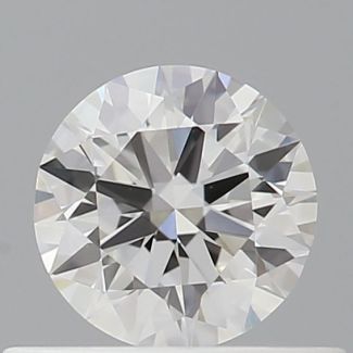 0.46 Carat Round G VS1 EX VG GIA Natural Diamond