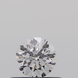 0.30 Carat Round D VS2 EX GIA Natural Diamond