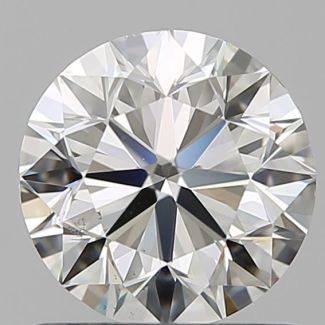 1.00 Carat Round I SI1 VG EX GIA Natural Diamond