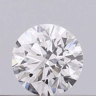 0.2 Carat Round E SI1 EX VG GIA Natural Diamond