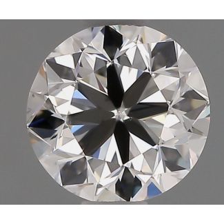 0.9 Carat Round H VS2 VG EX IGI Natural Diamond