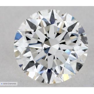 0.40 Carat Round E SI2 VG EX GIA Natural Diamond