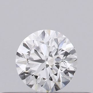 0.23 Carat Round E SI1 EX VG GIA Natural Diamond