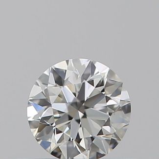 0.3 Carat Round H VVS1 EX GD GIA Natural Diamond