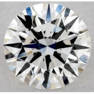 0.37 Carat Round G VS1 EX VG GIA Natural Diamond