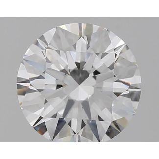 0.8 Carat Round D VVS1 EX GIA Natural Diamond