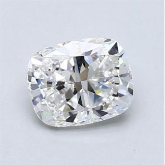 1.0 Carat Cushion Brilliant D SI1 - EX GIA Natural Diamond