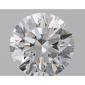 0.35 Carat Round D SI1 EX GIA Natural Diamond