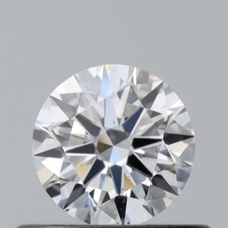 0.36 Carat Round E VS2 EX GIA Natural Diamond