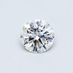 0.38 Carat Round D IF EX GIA Natural Diamond