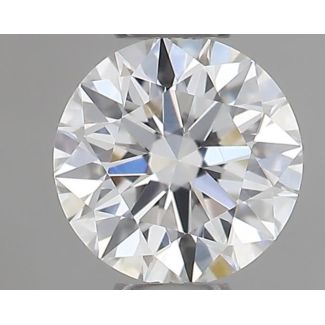 0.26 Carat Round F VVS2 EX GIA Natural Diamond