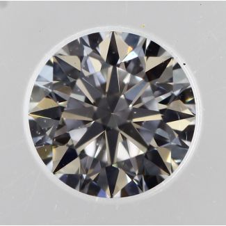 0.18 Carat Round D SI1 EX GIA Natural Diamond