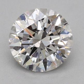 0.45 Carat Round F SI2 EX GIA Natural Diamond