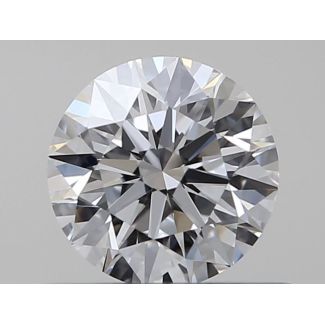 0.4 Carat Round E VVS2 EX GIA Natural Diamond