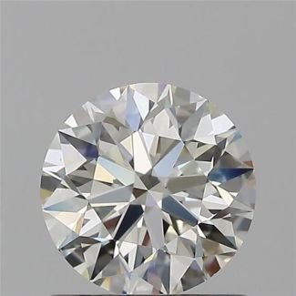 0.74 Carat Round H VS1 EX IGI Natural Diamond