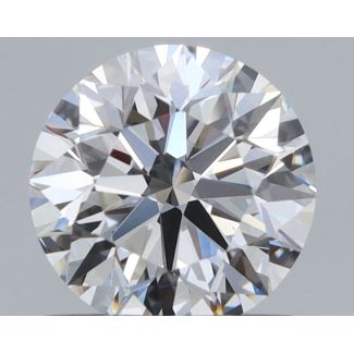 1.0 Carat Round F VS2 EX GIA Natural Diamond