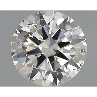 0.5 Carat Round F SI2 EX VG GIA Natural Diamond