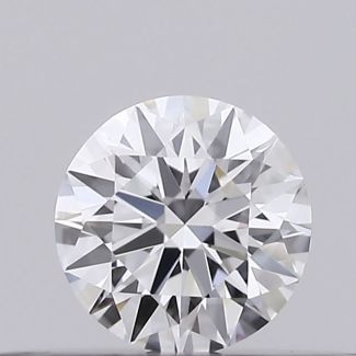 0.2 Carat Round D VVS1 EX GIA Natural Diamond