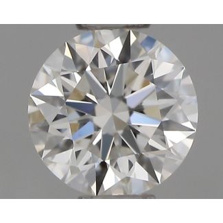 0.36 Carat Round H IF EX GIA Natural Diamond