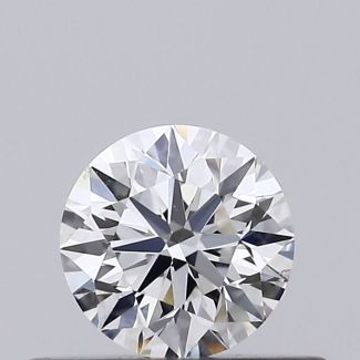 0.32 Carat Round G VS2 EX GIA Natural Diamond