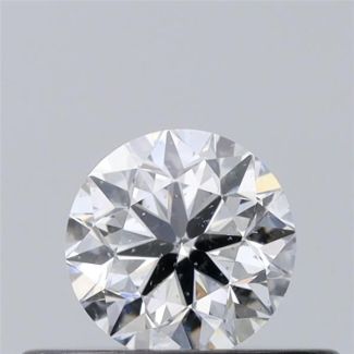 0.31 Carat Round G SI1 VG EX GIA Natural Diamond