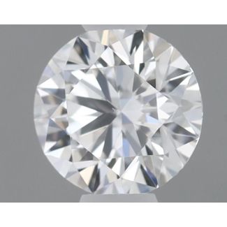 0.31 Carat Round F VS2 EX GIA Natural Diamond