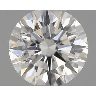 0.32 Carat Round E SI1 EX VG IGI Natural Diamond