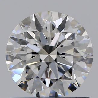 0.82 Carat Round F VVS1 EX GIA Natural Diamond