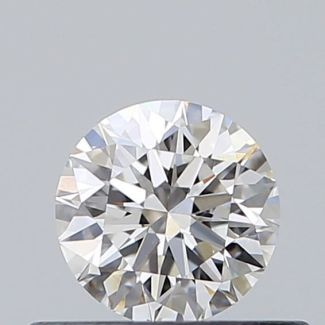 0.36 Carat Round F VS1 EX GIA Natural Diamond