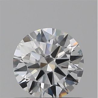 0.50 Carat Round E VS2 EX GIA Natural Diamond