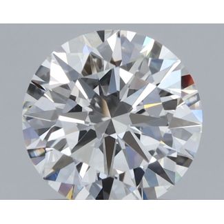 1.03 Carat Round F VVS1 EX GIA Natural Diamond