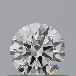 0.35 Carat Round D VVS1 EX GIA Natural Diamond