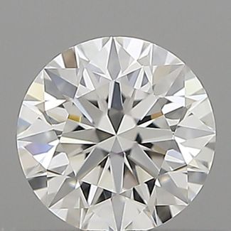 0.36 Carat Round E VVS1 EX GIA Natural Diamond