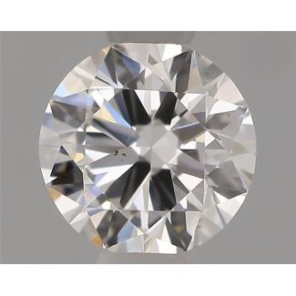 0.40 Carat Round G VS2 EX VG GIA Natural Diamond