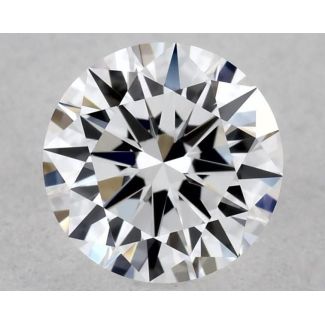 0.32 Carat Round D VVS2 EX GIA Natural Diamond