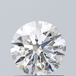 0.78 Carat Round H VS2 EX GIA Natural Diamond