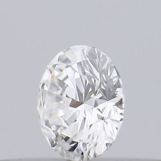 0.18 Carat Round D VS2 EX GIA Natural Diamond