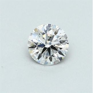 0.3 Carat Round E VVS1 EX VG GIA Natural Diamond