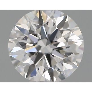 0.3 Carat Round D VS1 EX VG GIA Natural Diamond