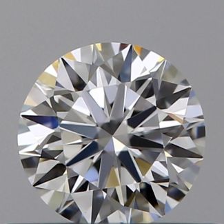 0.37 Carat Round D VVS1 EX GIA Natural Diamond