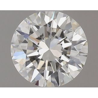 0.5 Carat Round F VS2 EX GIA Natural Diamond