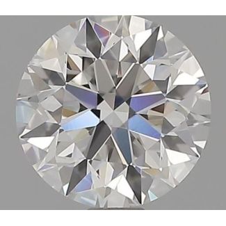 0.7 Carat Round F VS1 EX GIA Natural Diamond